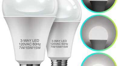 Three Way Light Bulb for Standard Sockets