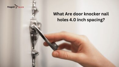 door knocker nail holes 4.0 inch spacing