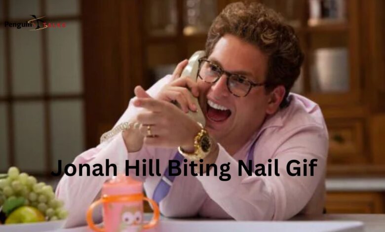 jonah hill biting nail gif