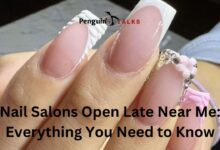 nail salons open late near me