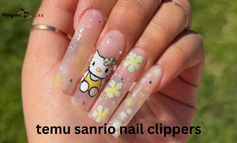 temu sanrio nail clippers