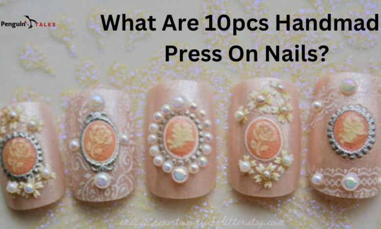 10pcs handmade press on nail nail supplies diy