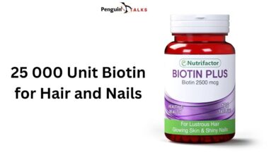 25 000 unit biotin for hair and nails